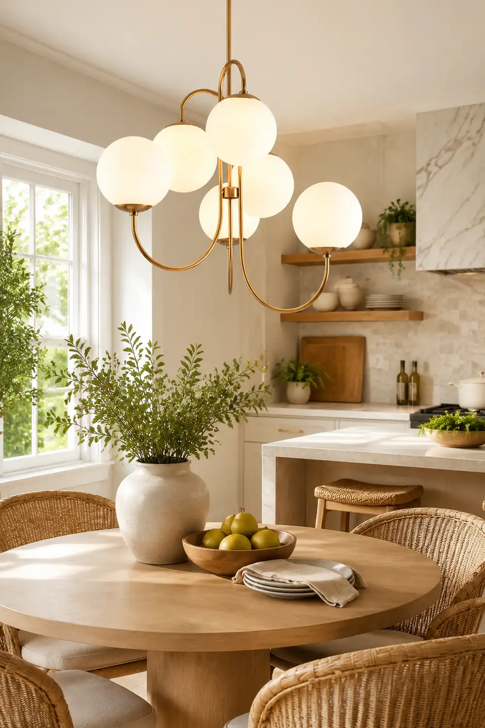 Metal Glass Vintage Chandelier - Lumpaz