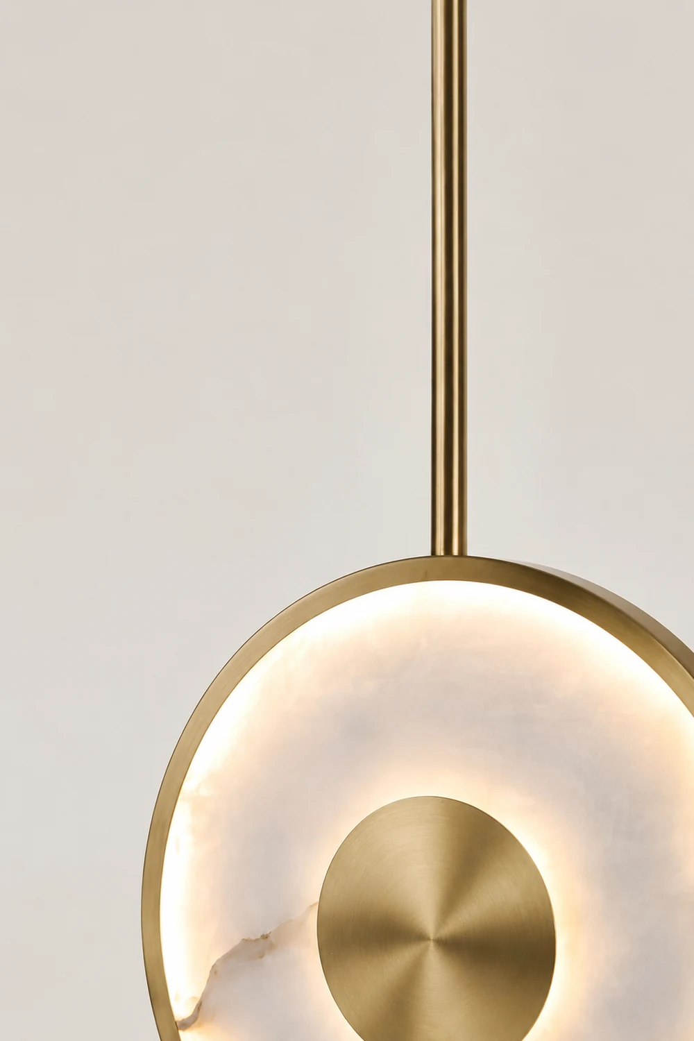 Round Marble Wall Lamp - Lumpaz