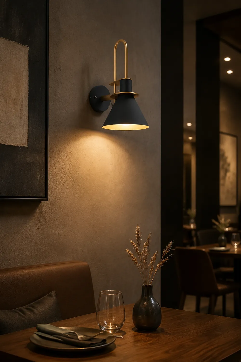 Nordic Metal Wall Sconce - Lumpaz