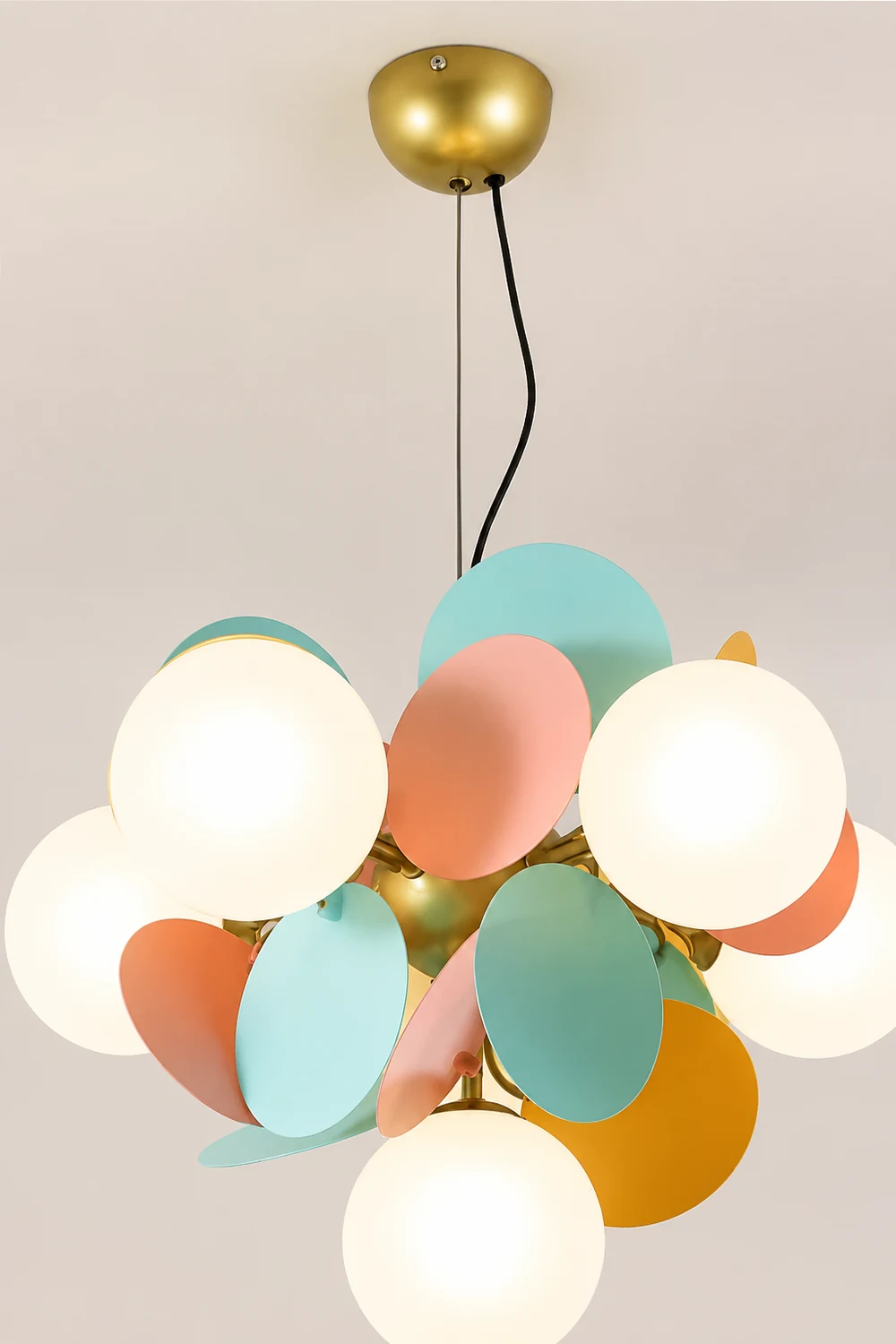 Modern Multicolored Flower-Branch Shaped Ceiling Chandelier Light - Lumpaz