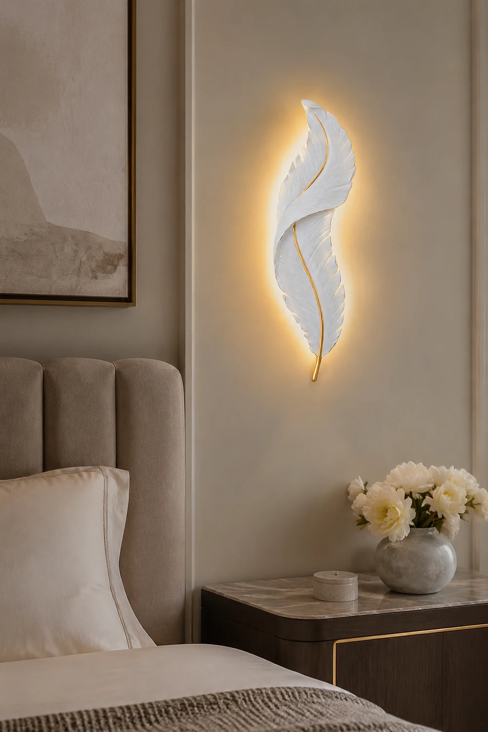 Feather Wall Lamp - Lumpaz