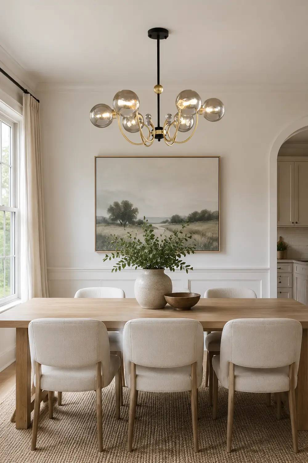 Black Adjustable Sputnik Chandeliers - Lumpaz