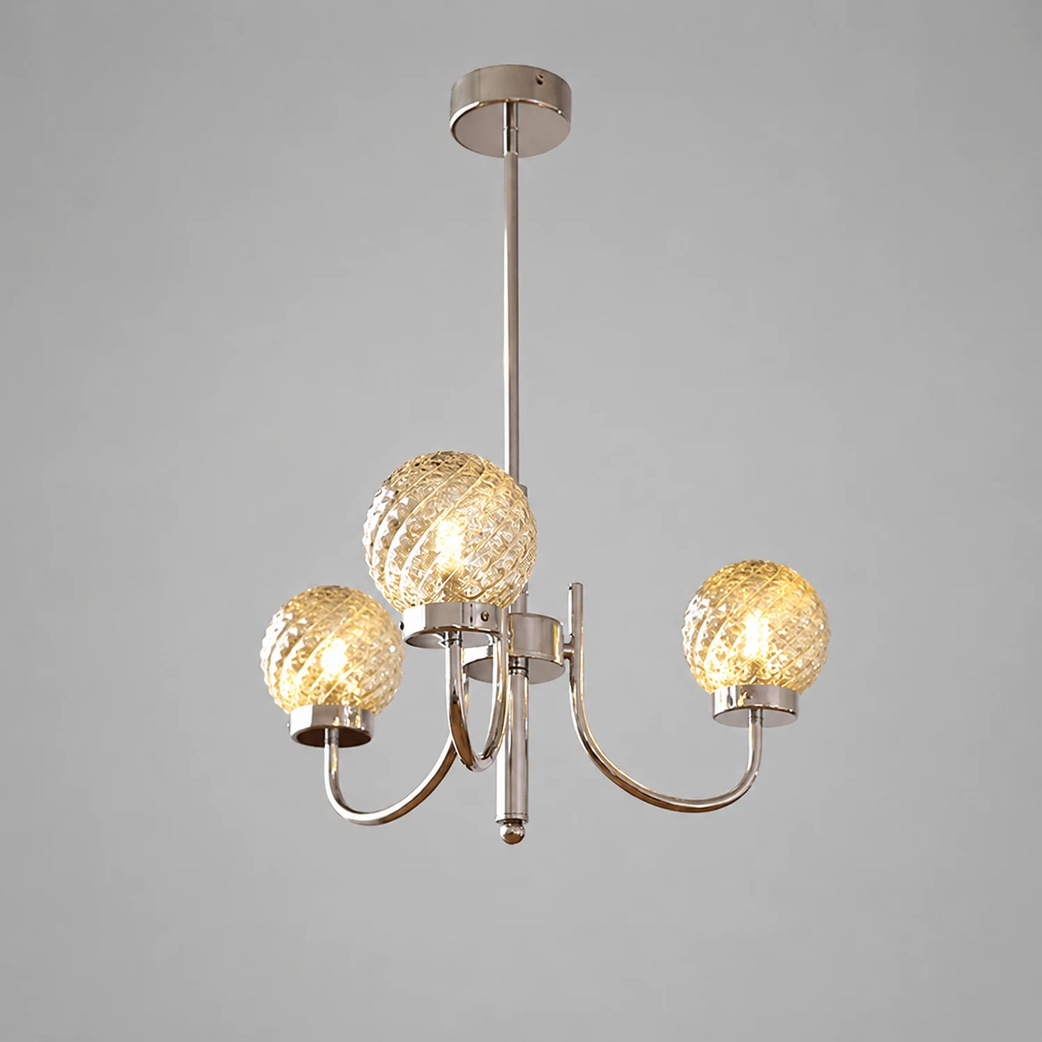 Light Luxury Glass Ball Bedroom Chandeliers - Lumpaz