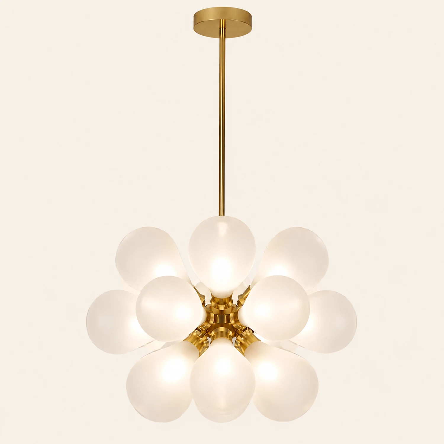 Design Bubble Glass Globe Sputnik Chandelier for Dining Room - Lumpaz