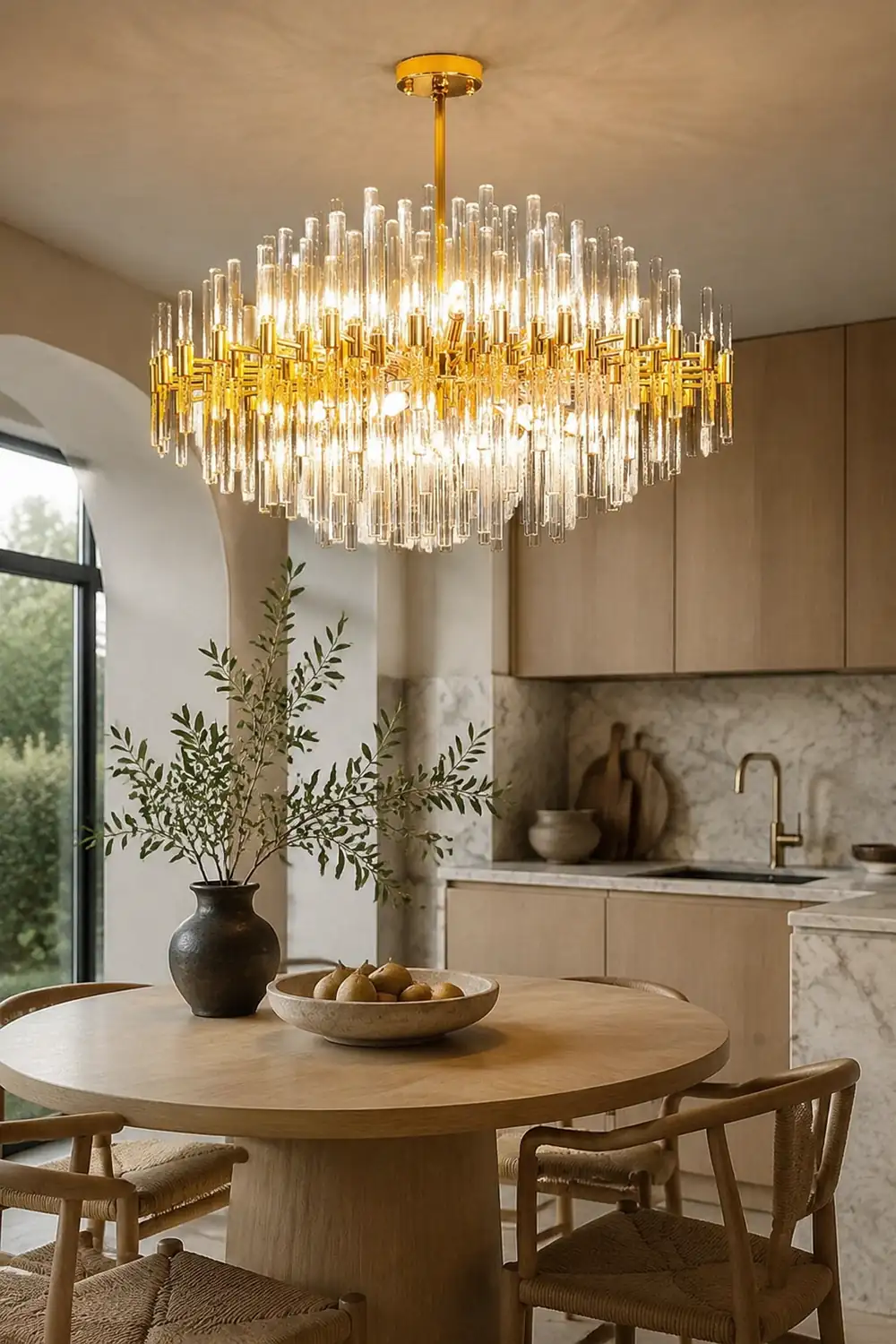 Light Luxury Crystal Post-Modern Chandelier - Lumpaz