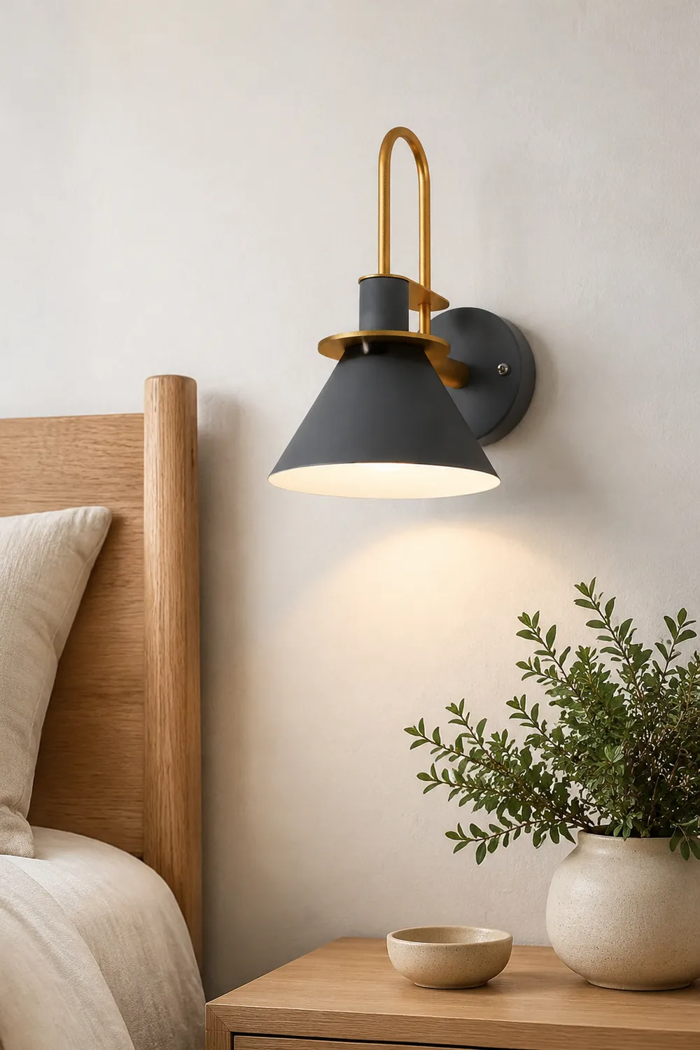 Nordic Metal Wall Sconce - Lumpaz