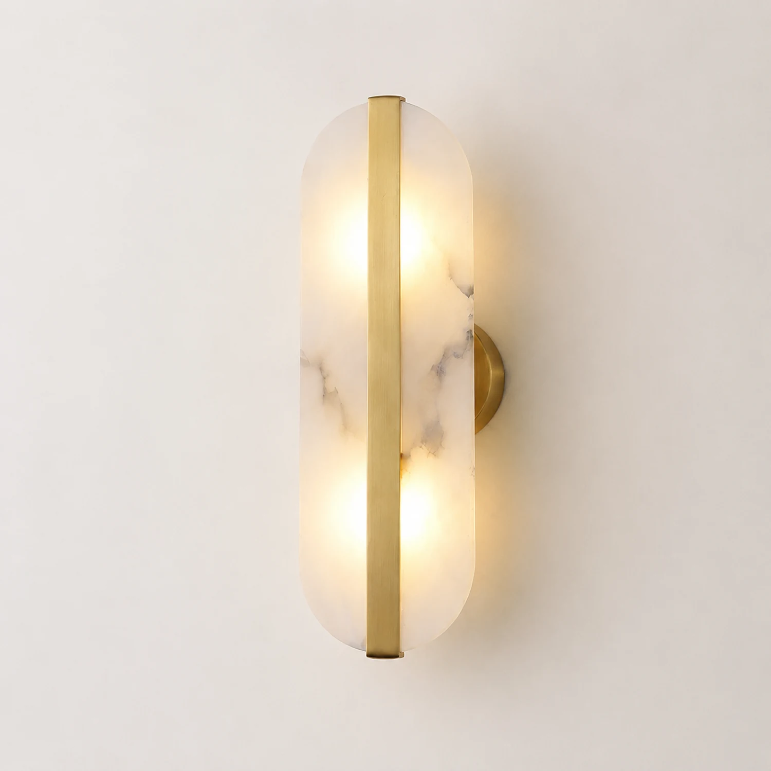 Stone Wall Alabaster LED Sconce - Lumpaz