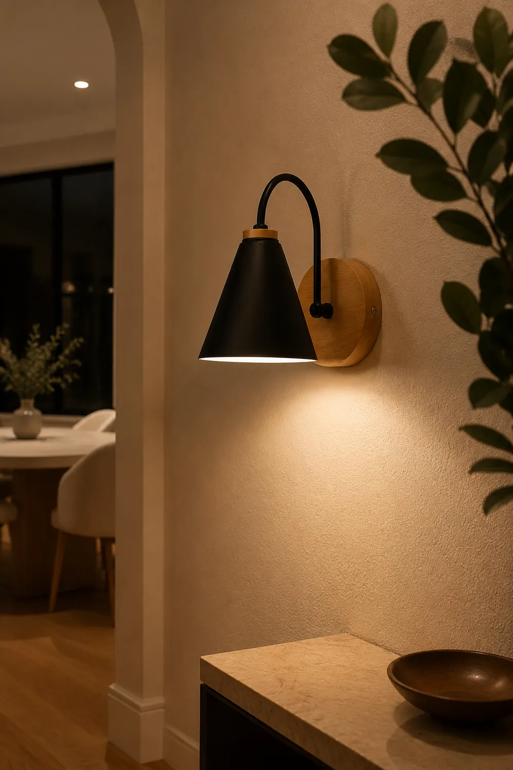Kona Nordic Wall Lamp - Lumpaz