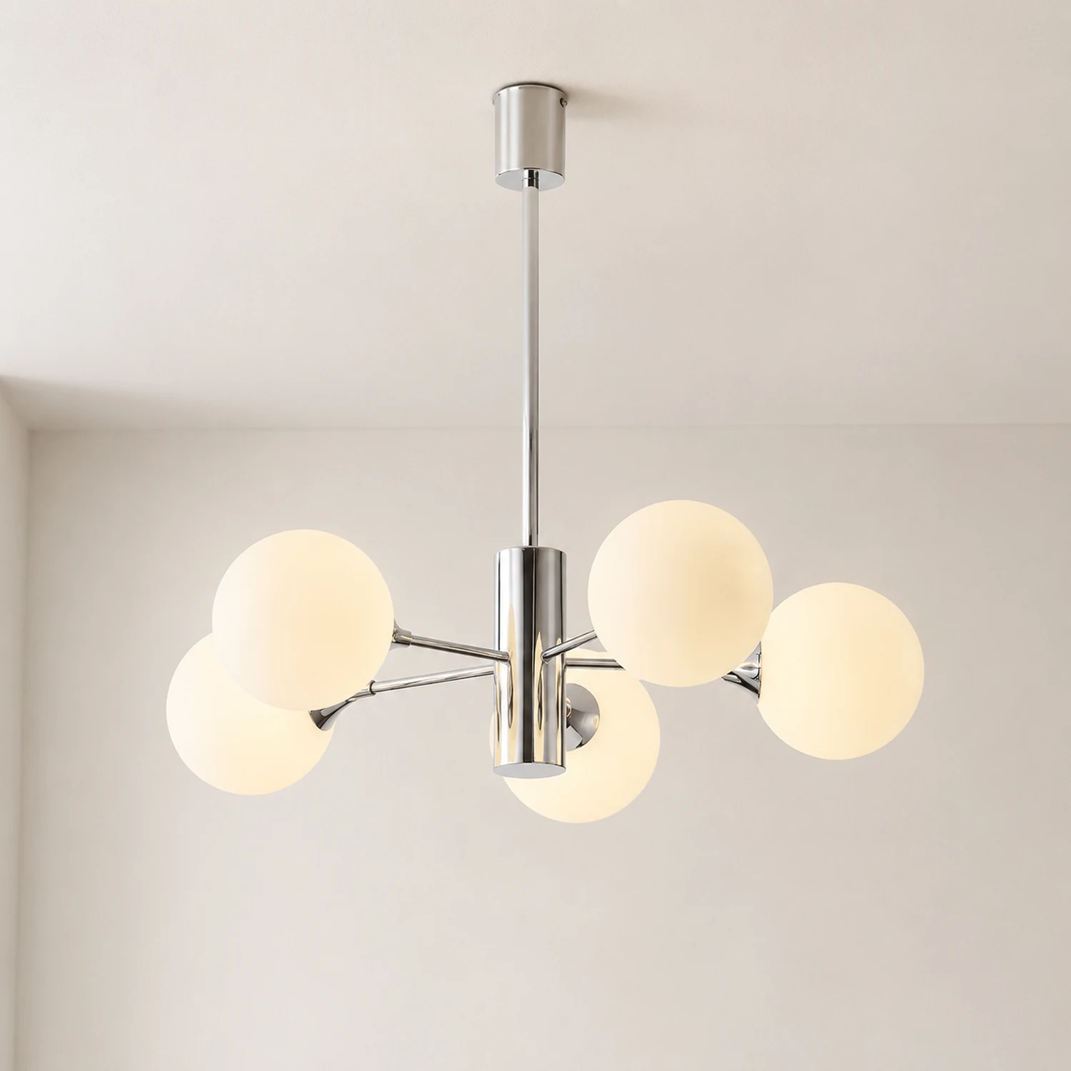 Simple Dimmable Sputnik Globe Chandelier - Lumpaz