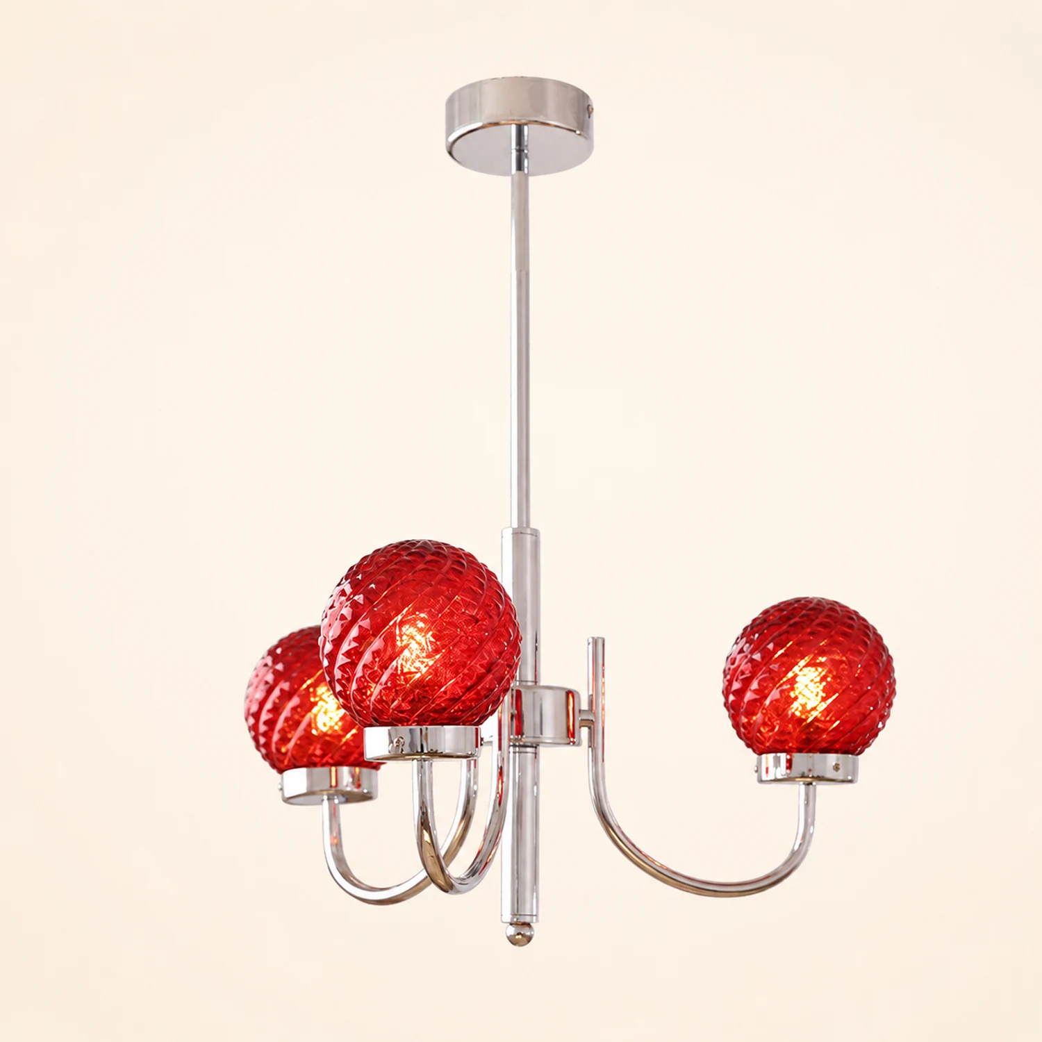 Light Luxury Glass Ball Bedroom Chandeliers - Lumpaz