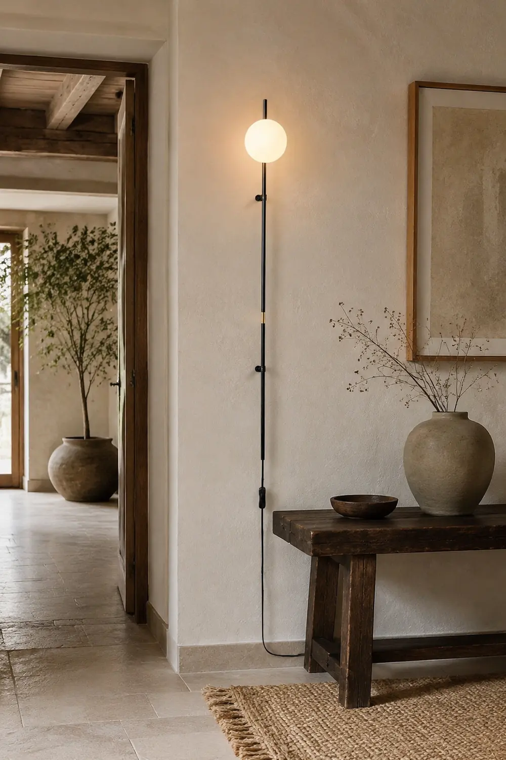 Funiculi Plug In Wall Lamp - Lumpaz