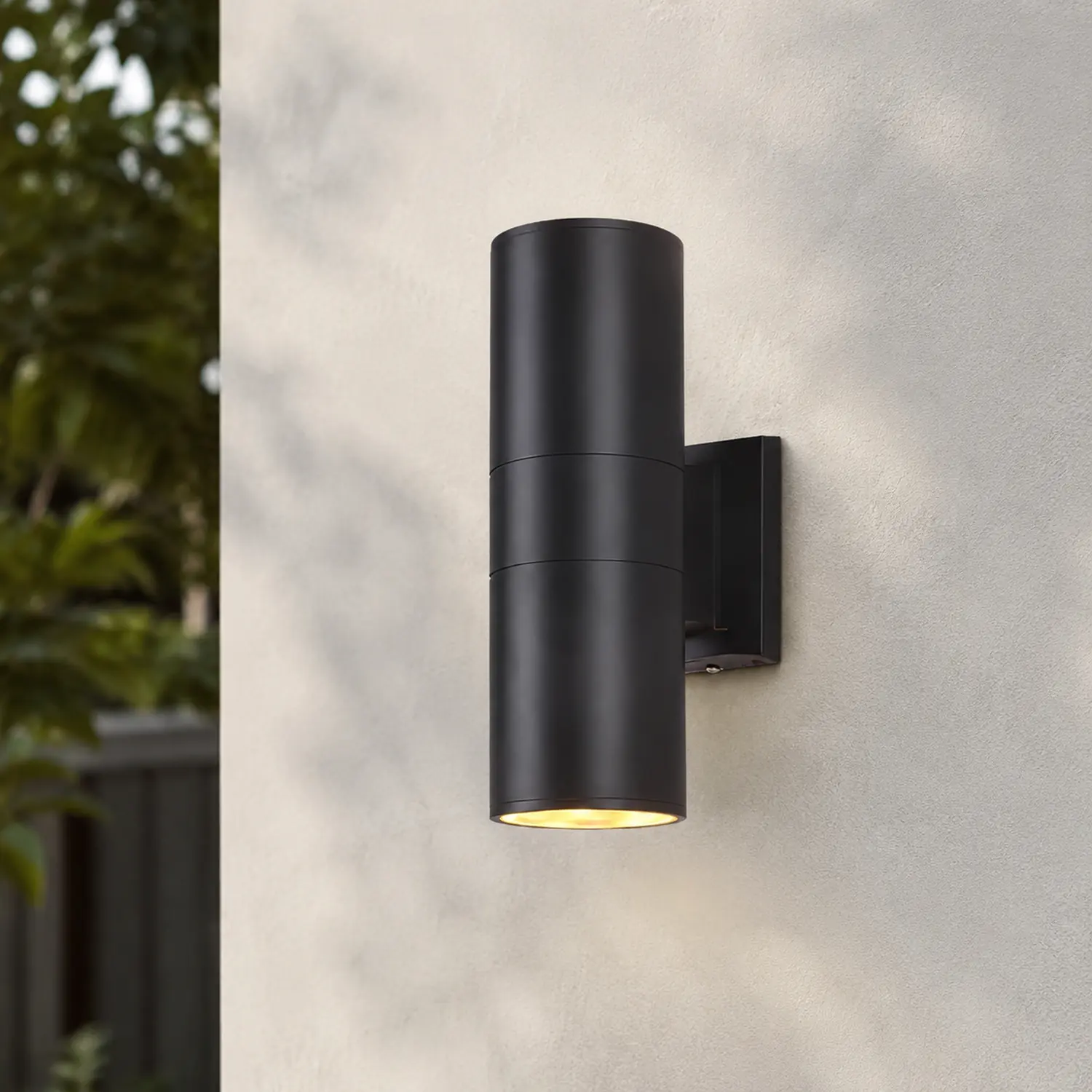 Cylindrical Outdoor Wall Light - Lumpaz