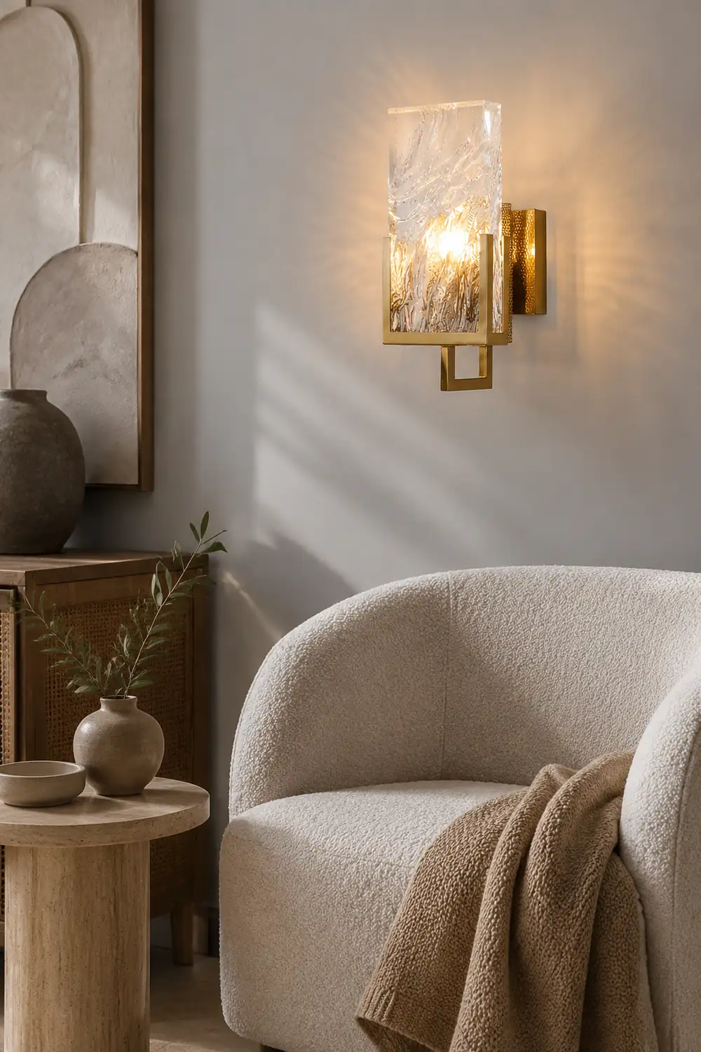 Ice Crystal Wall Lamp - Lumpaz