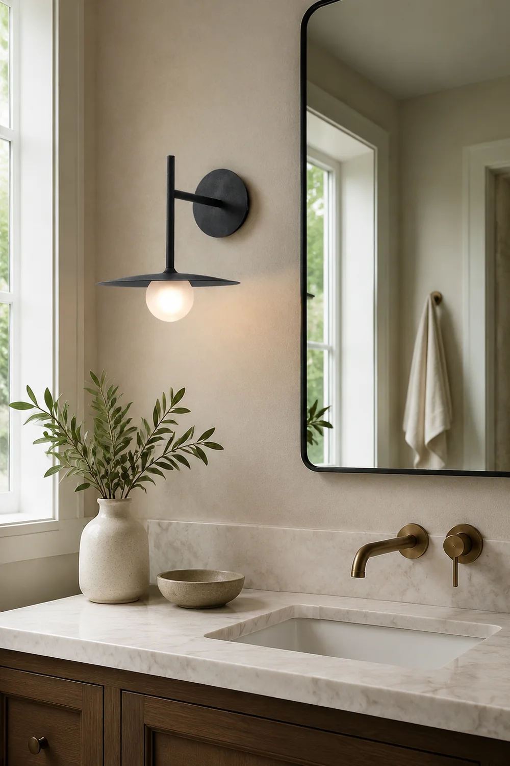 Gea Iron Wall Lamp - Lumpaz