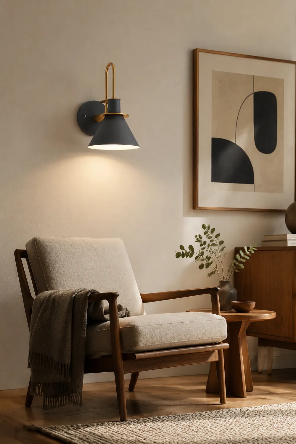 Nordic Metal Wall Sconce - Lumpaz