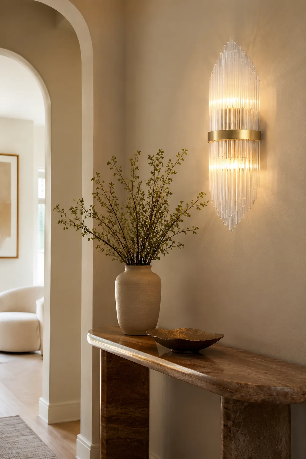 Crystal Wall Lamp - Lumpaz