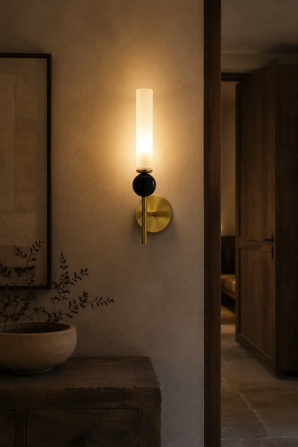 Marble Vertical Wall Lamp - Lumpaz