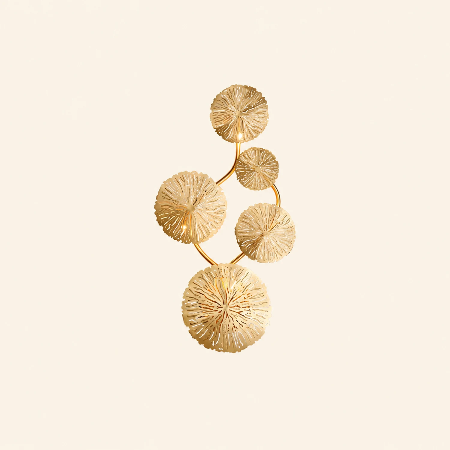 Lotus Leaf Wall Sconce - Lumpaz