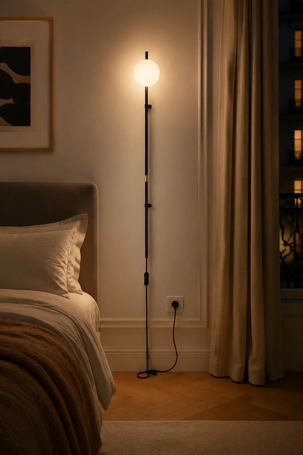 Funiculi Plug In Wall Lamp - Lumpaz