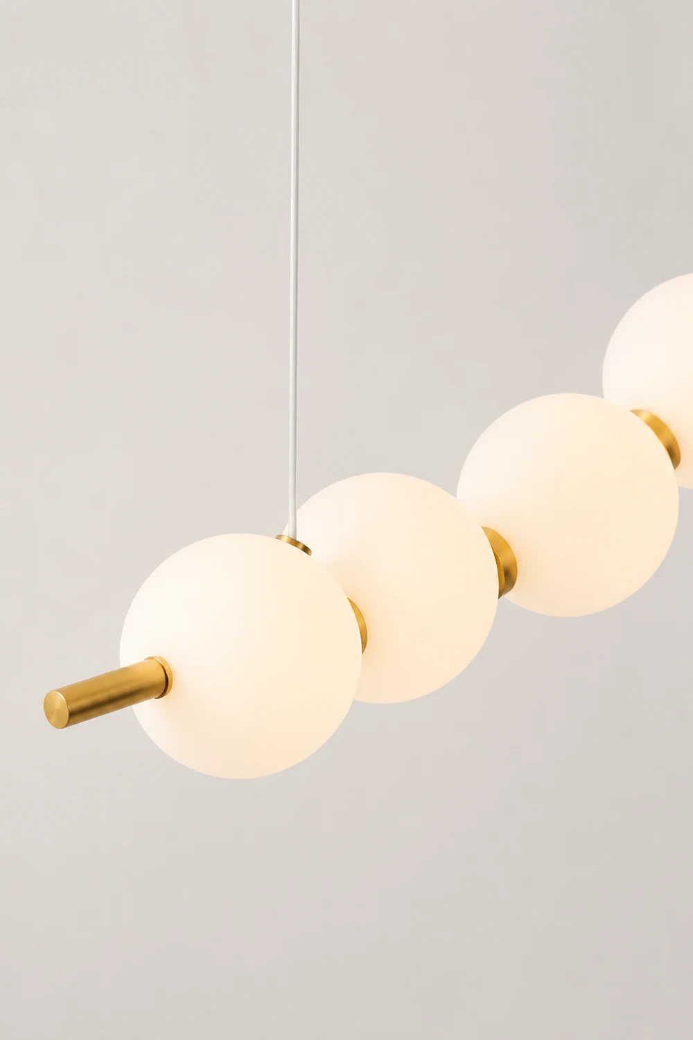 Creative Necklace String White Ball LED Pendant Lights - Lumpaz