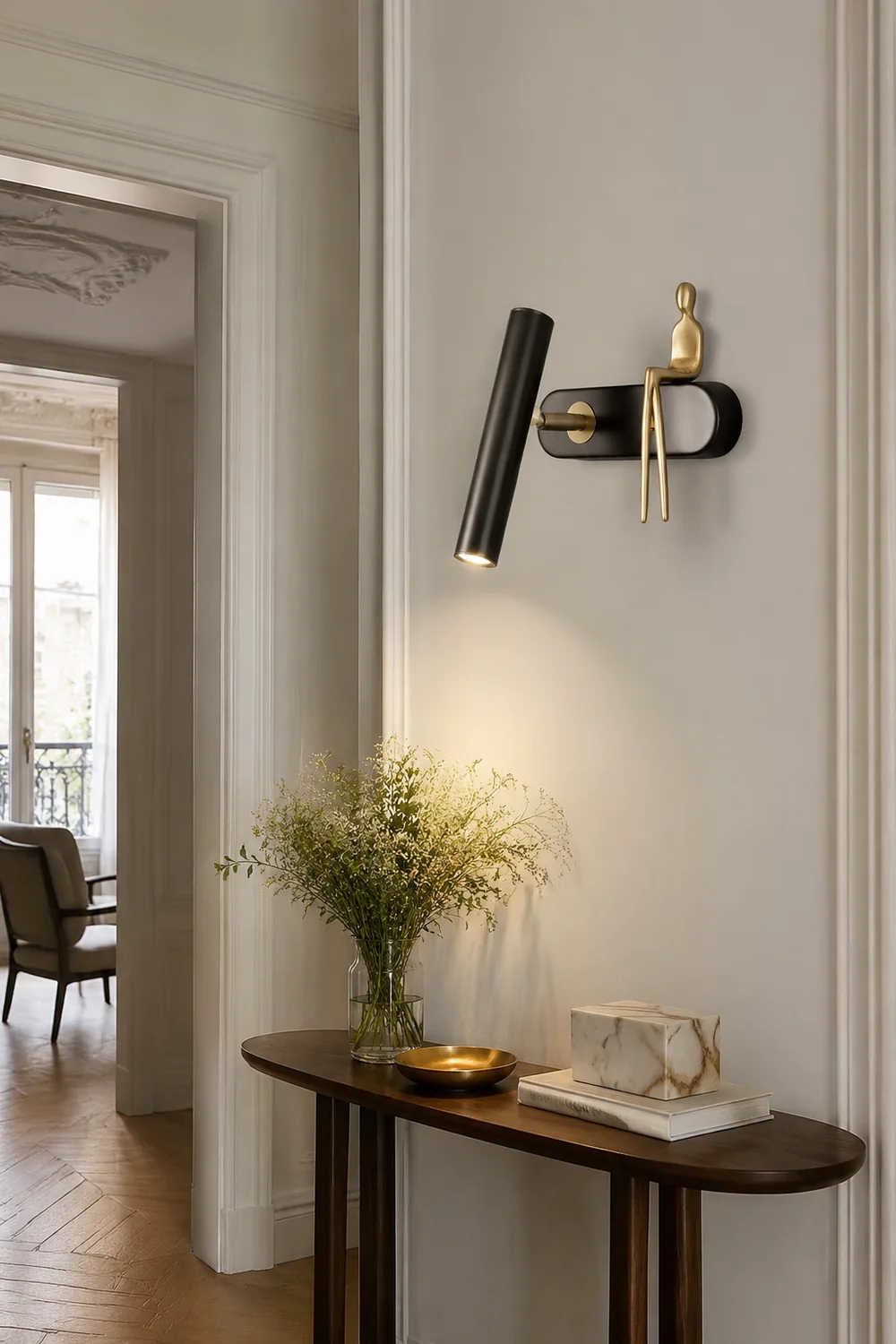 Brass Villain Wall Lamp - Lumpaz