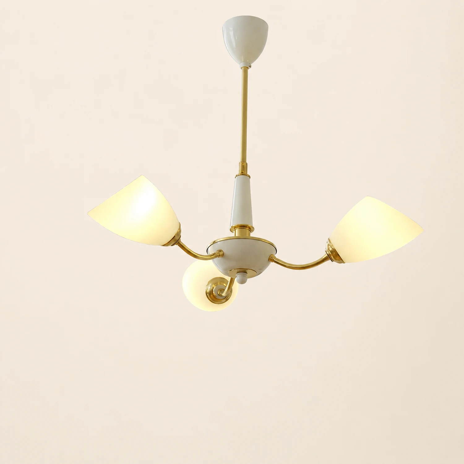 Medieval Modern Simple Black Bedroom Chandelier - Lumpaz