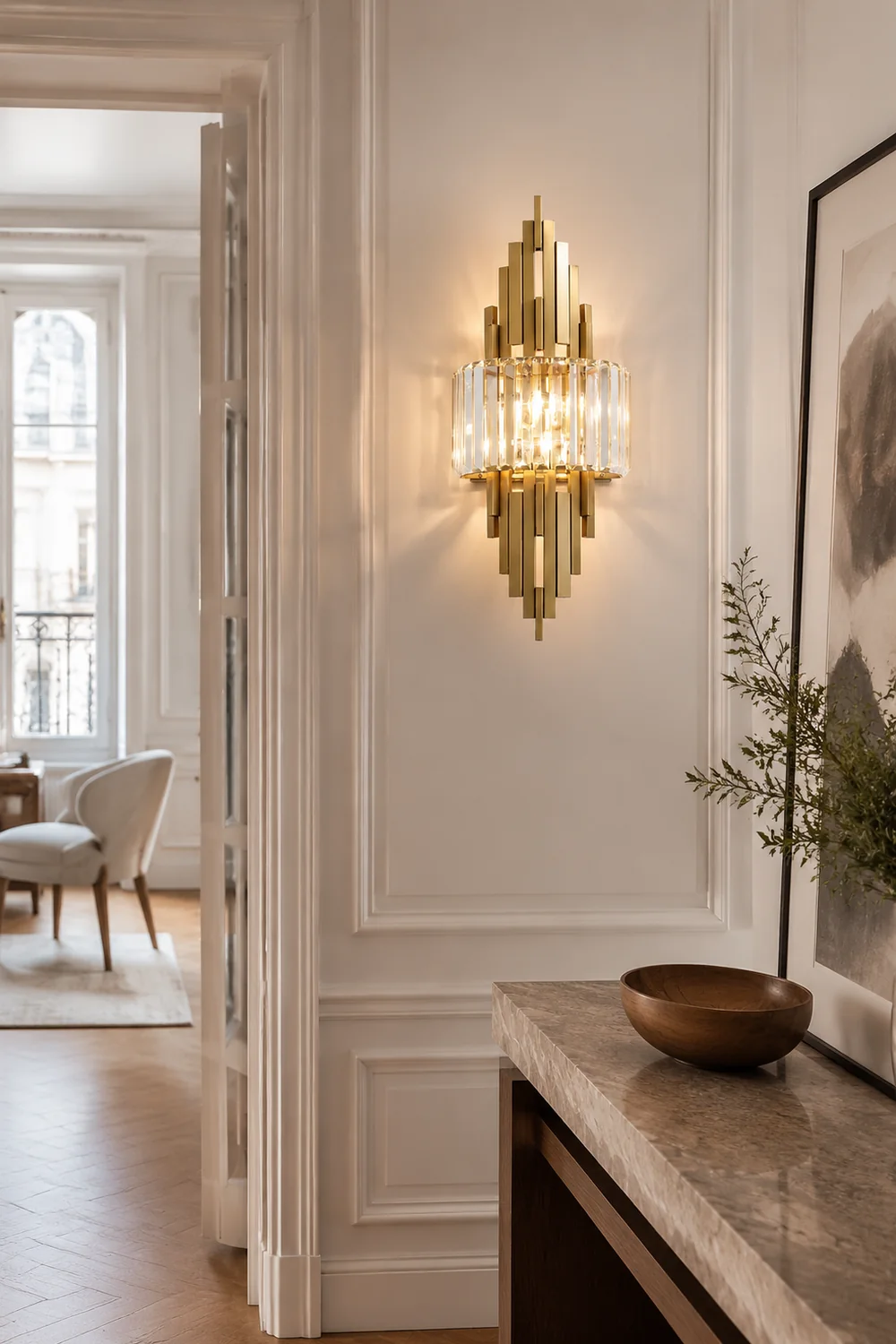Kubica Crystal Wall Lamp - Lumpaz