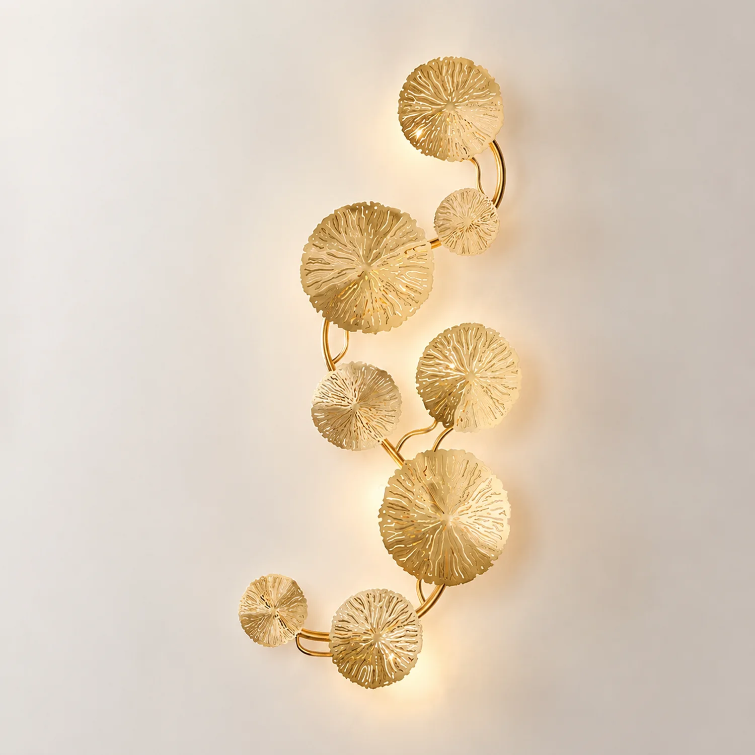 Lotus Leaf Wall Sconce - Lumpaz