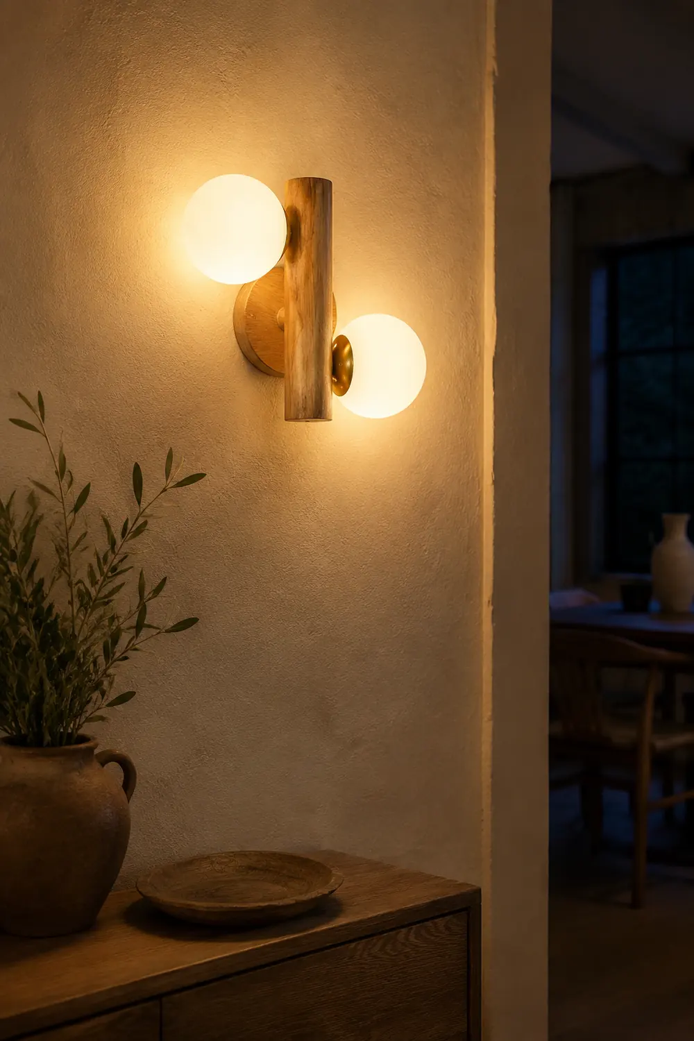 Tupelo Double Sconce - Lumpaz