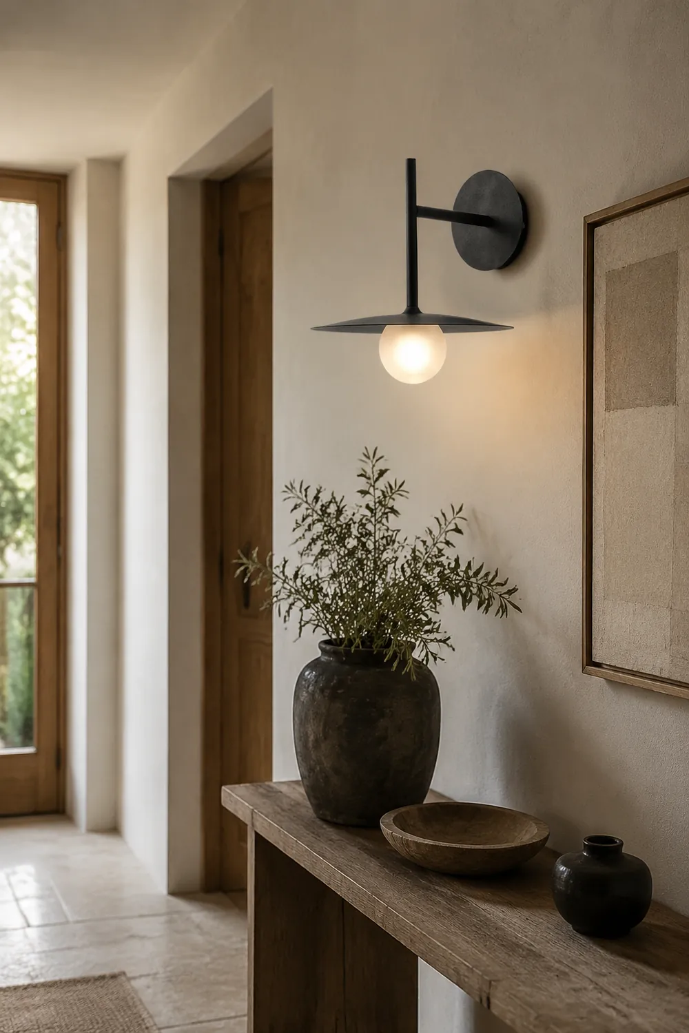 Gea Iron Wall Lamp - Lumpaz