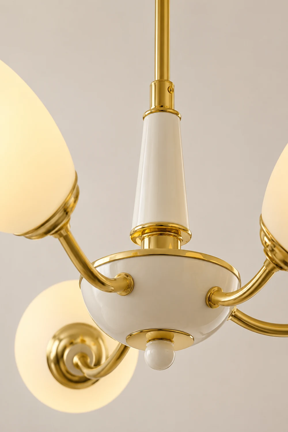 Medieval Modern Simple Black Bedroom Chandelier - Lumpaz