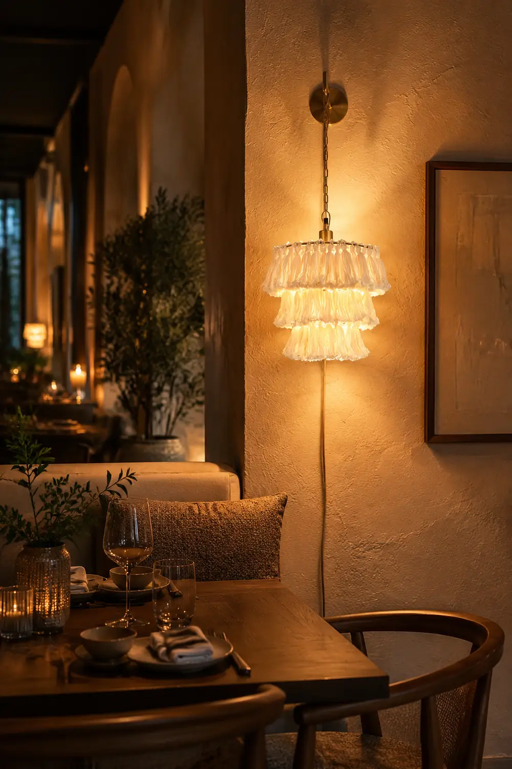 Fela Tassel Wall Lamp - Lumpaz