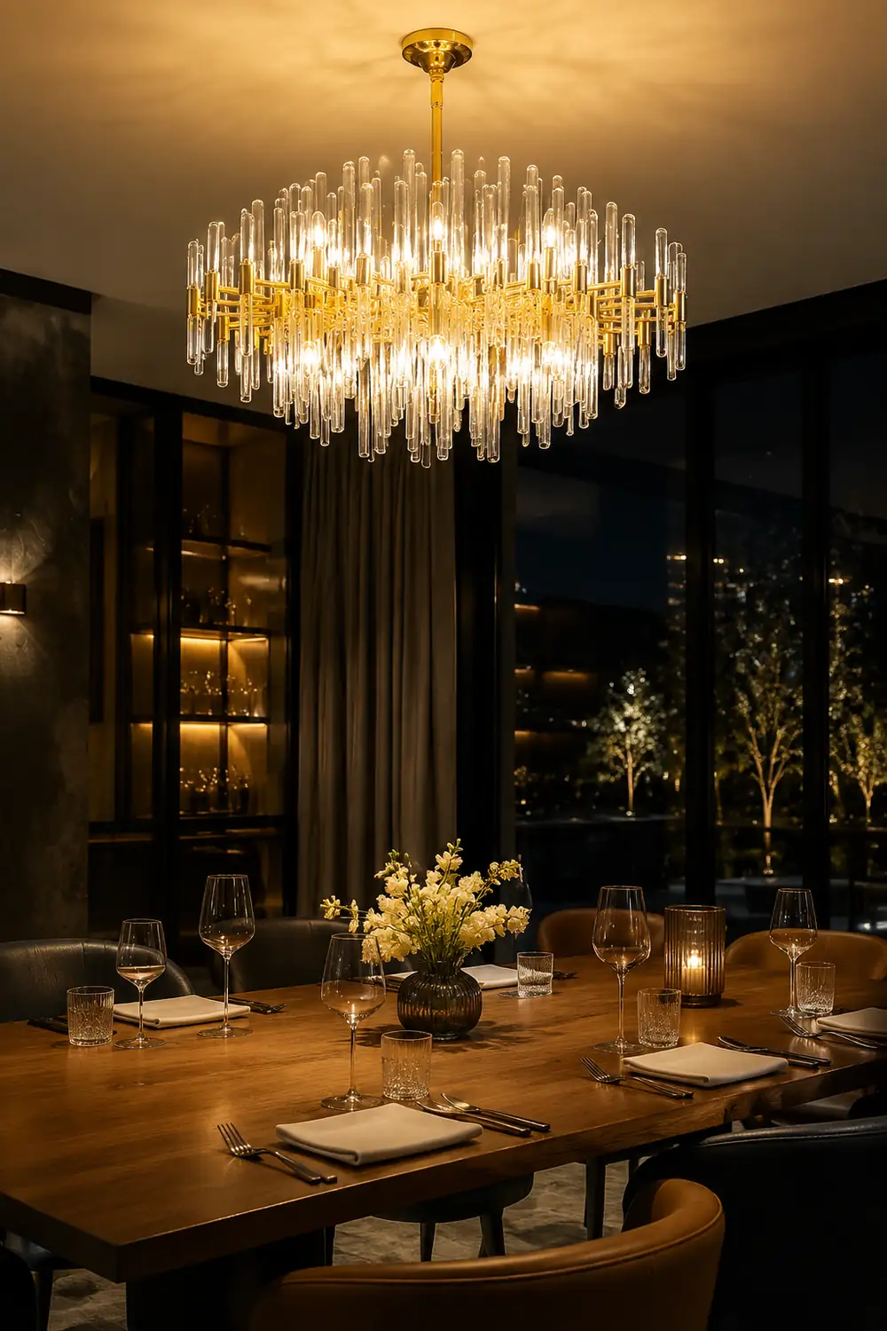Light Luxury Crystal Post-Modern Chandelier - Lumpaz