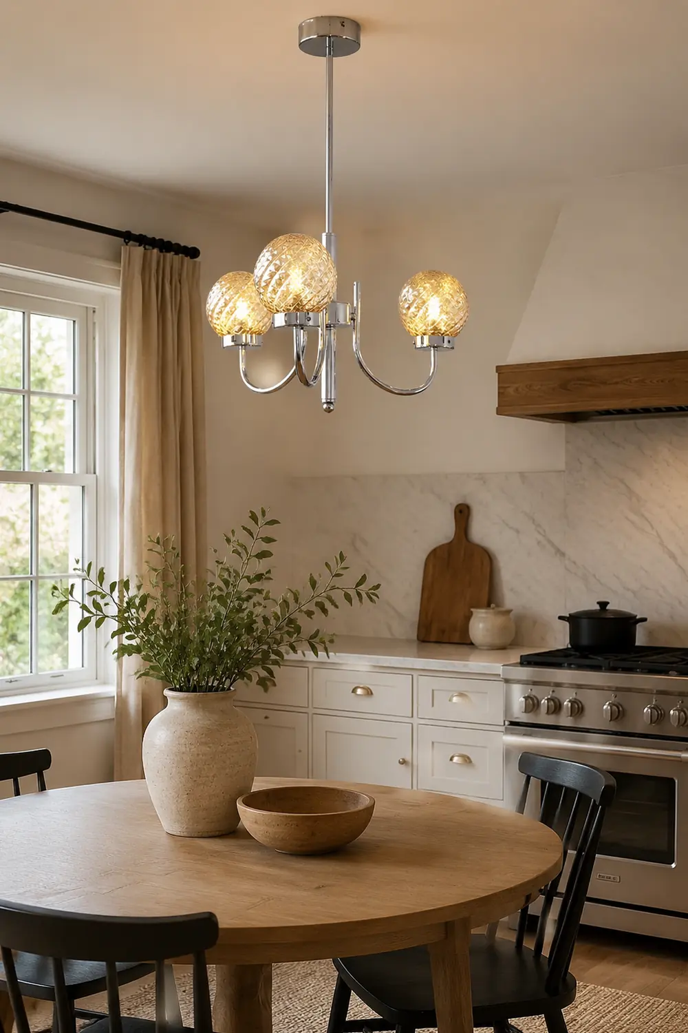 Light Luxury Glass Ball Bedroom Chandeliers - Lumpaz