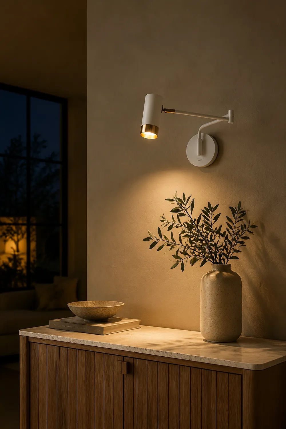 Ridge Arm Wall Lamp - Lumpaz