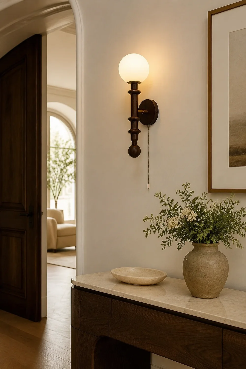 Roman Column Wall Lamp - Lumpaz