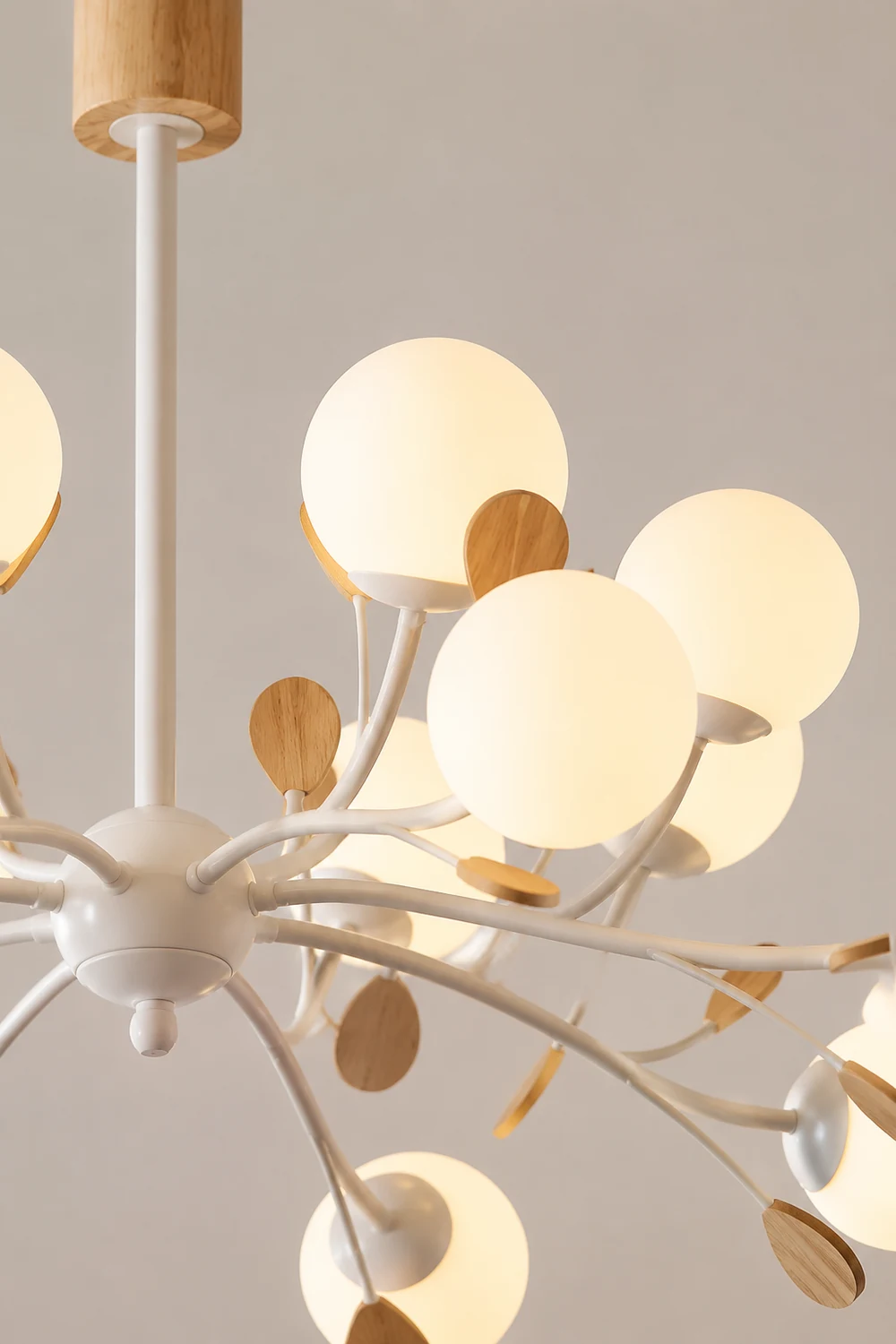 Modern Firefly Glass Chandelier - Lumpaz