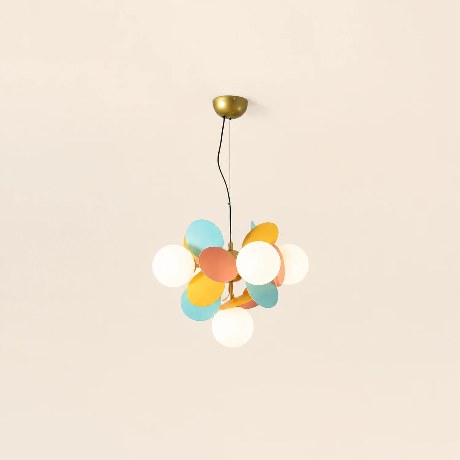 Modern Multicolored Flower-Branch Shaped Ceiling Chandelier Light - Lumpaz