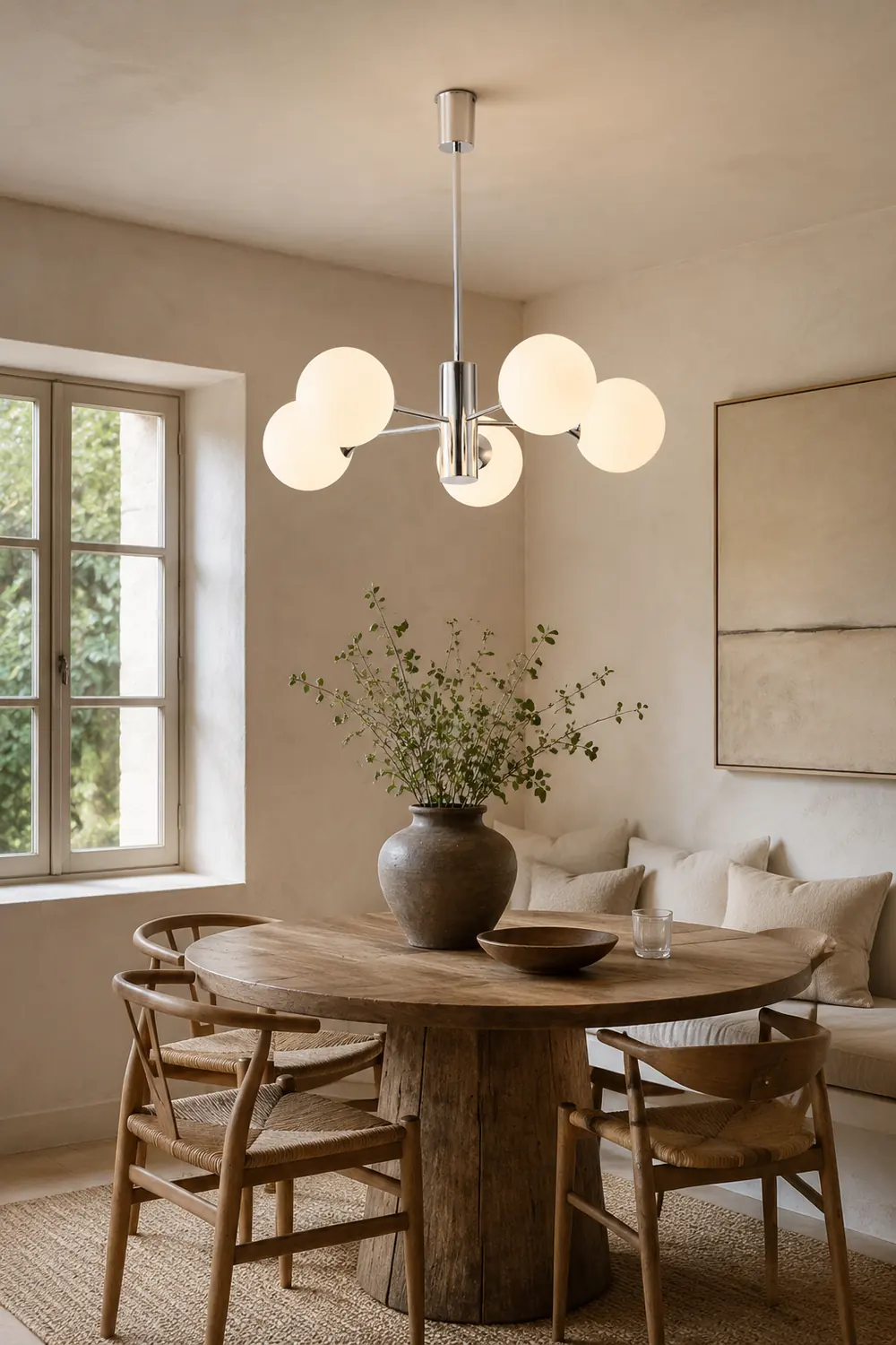 Simple Dimmable Sputnik Globe Chandelier - Lumpaz