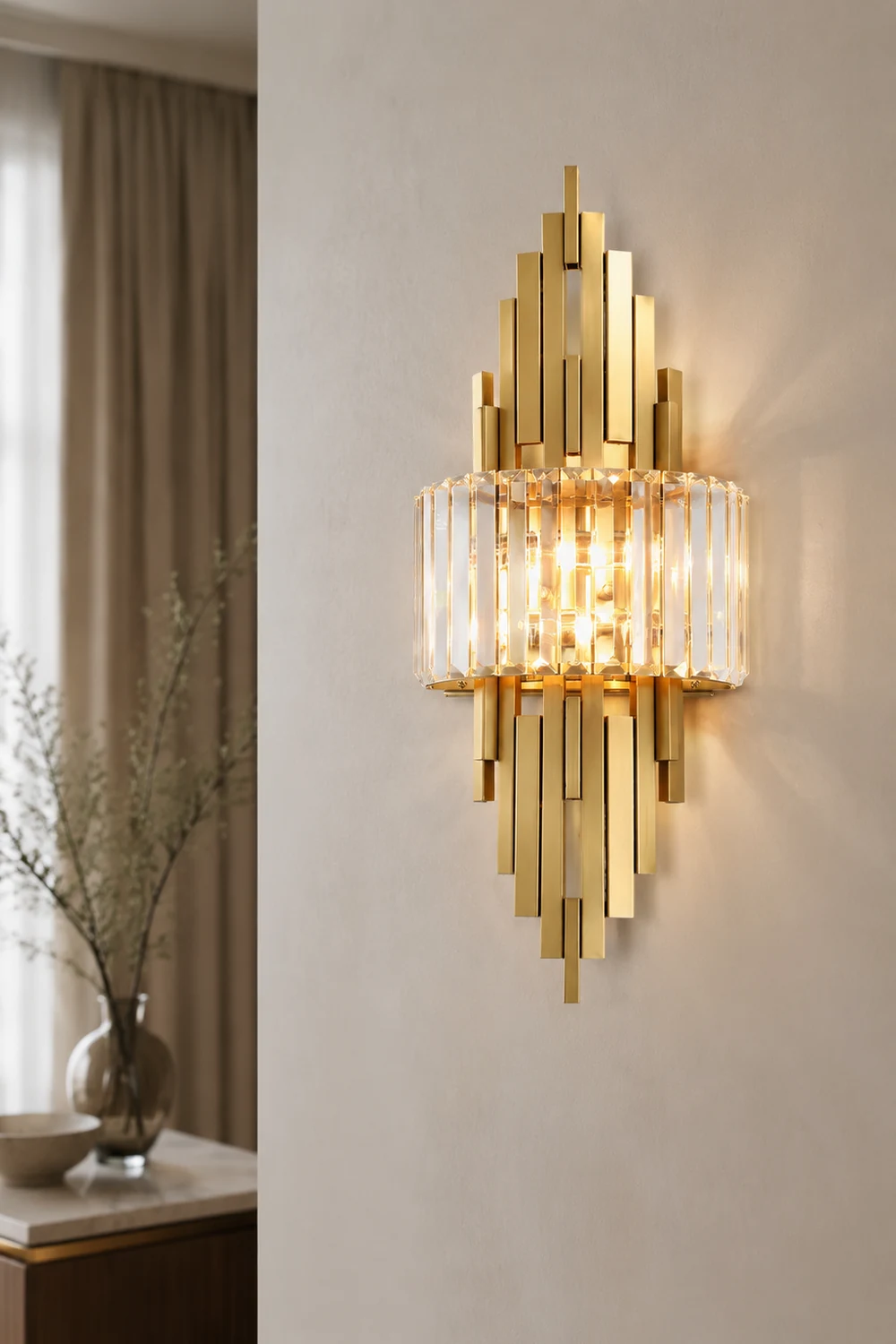 Kubica Crystal Wall Lamp - Lumpaz