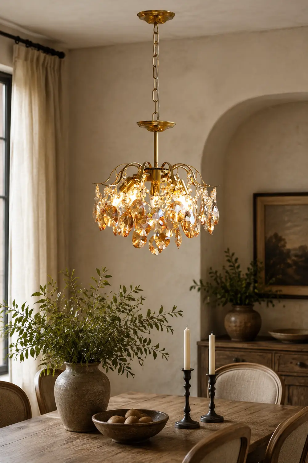 French Light luxury Romantic Crystal Chandelier - Lumpaz
