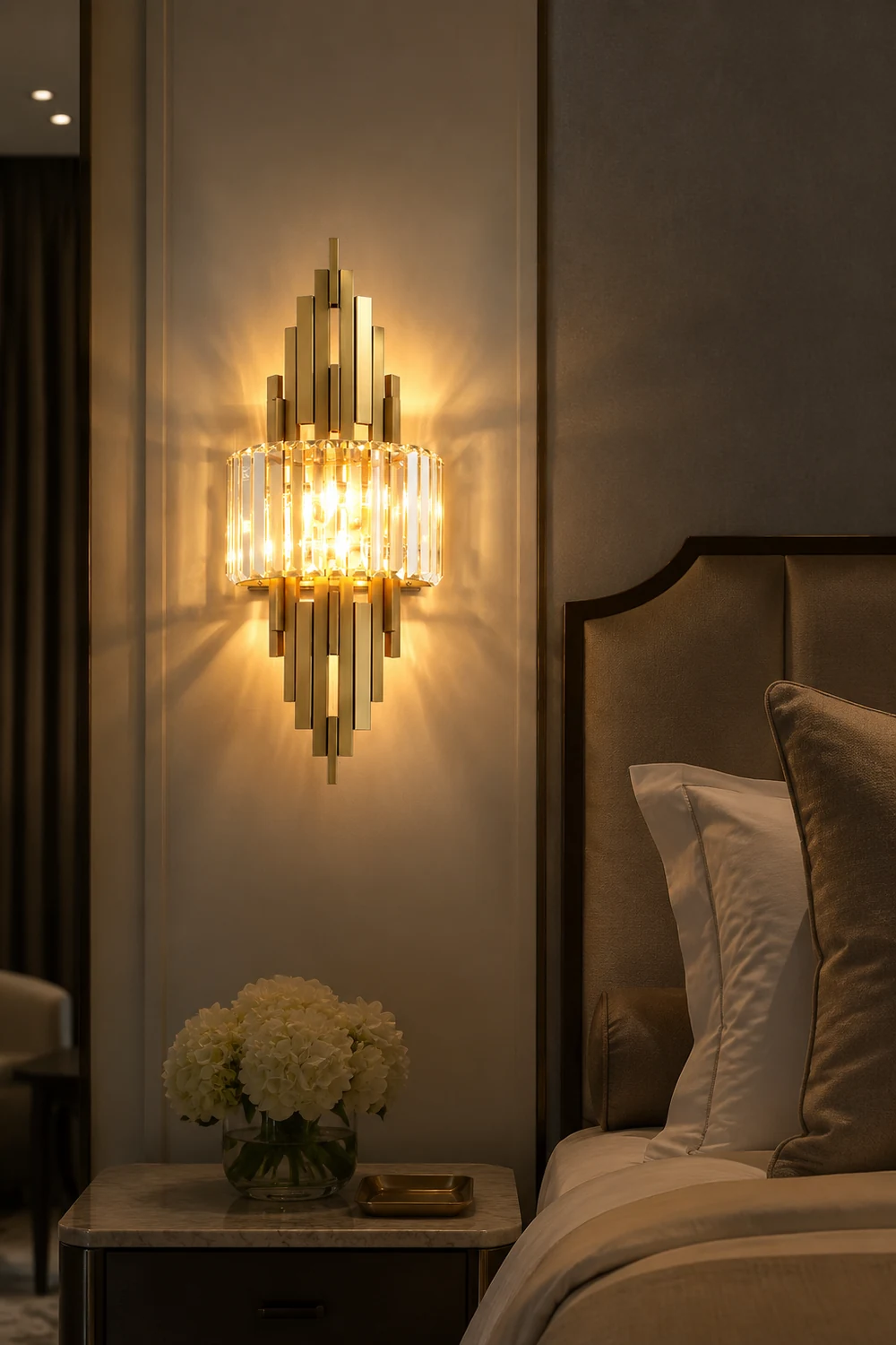 Kubica Crystal Wall Lamp - Lumpaz