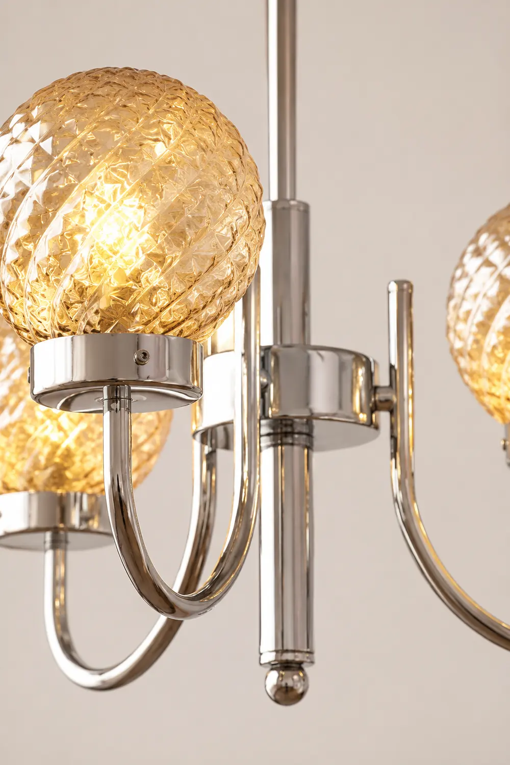 Light Luxury Glass Ball Bedroom Chandeliers - Lumpaz