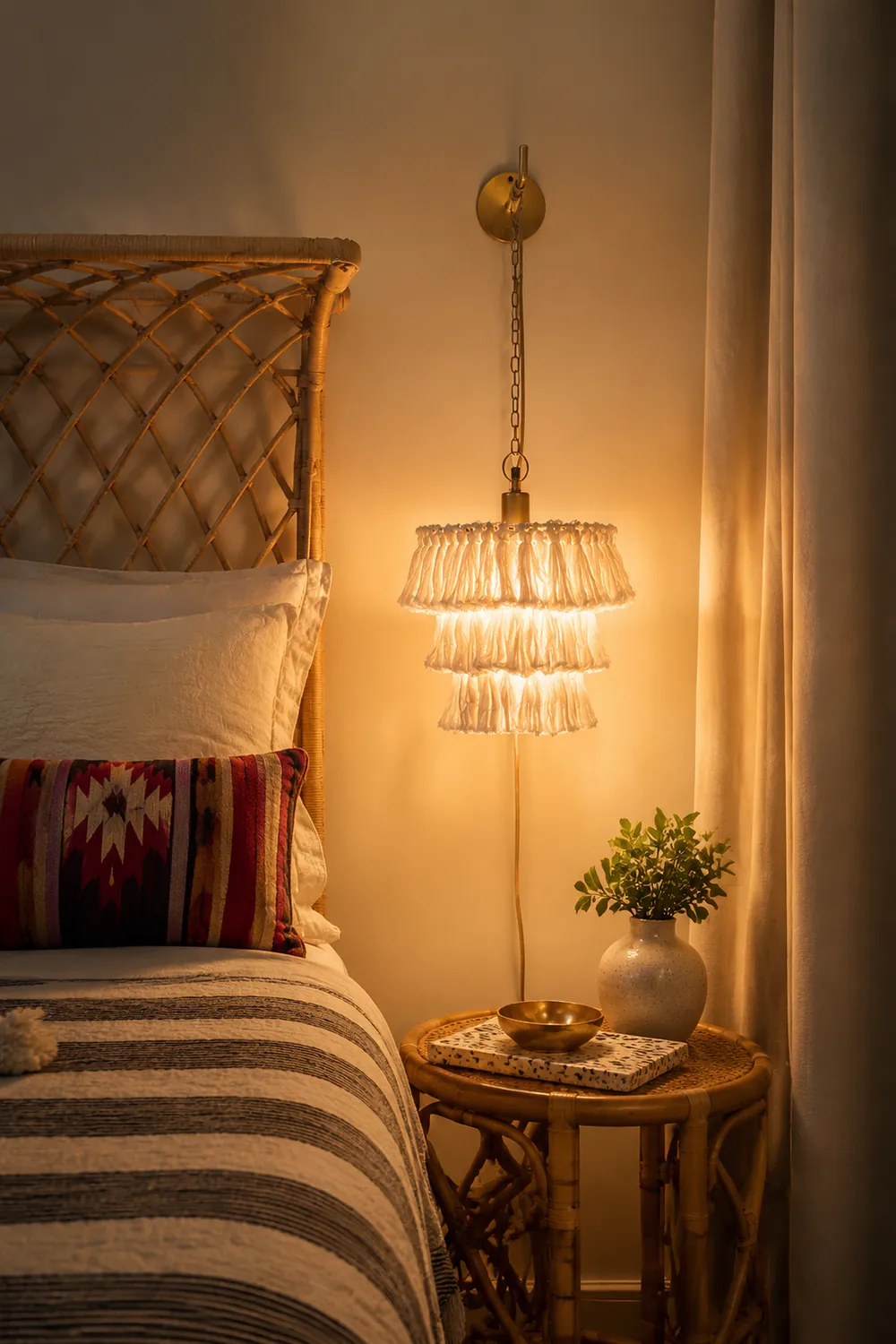 Fela Tassel Wall Lamp - Lumpaz