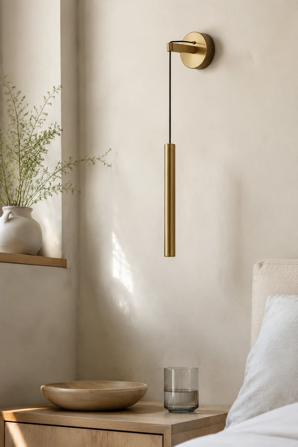 Brass Line Wall Light - Lumpaz