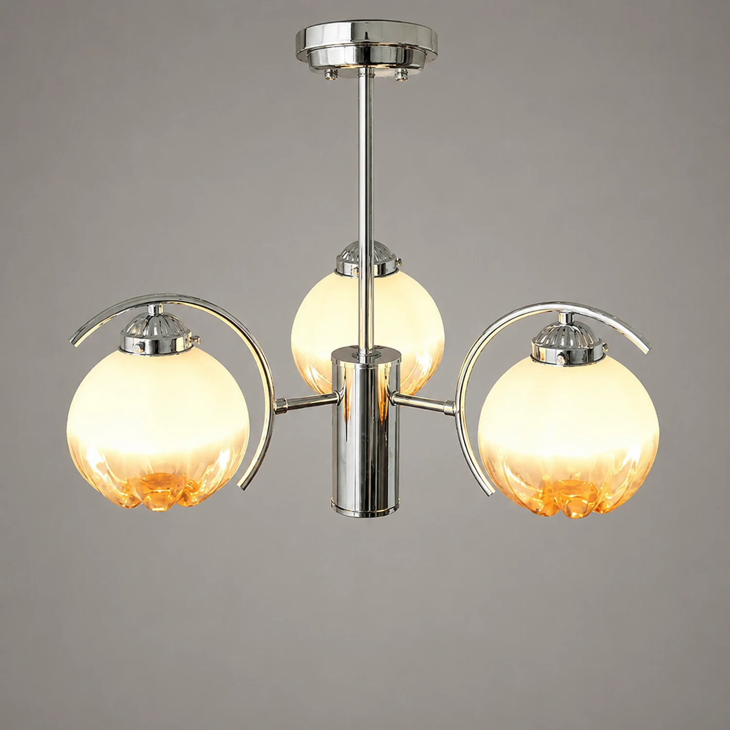 Modern Classic Flower Shape Glass Chandelier - Lumpaz