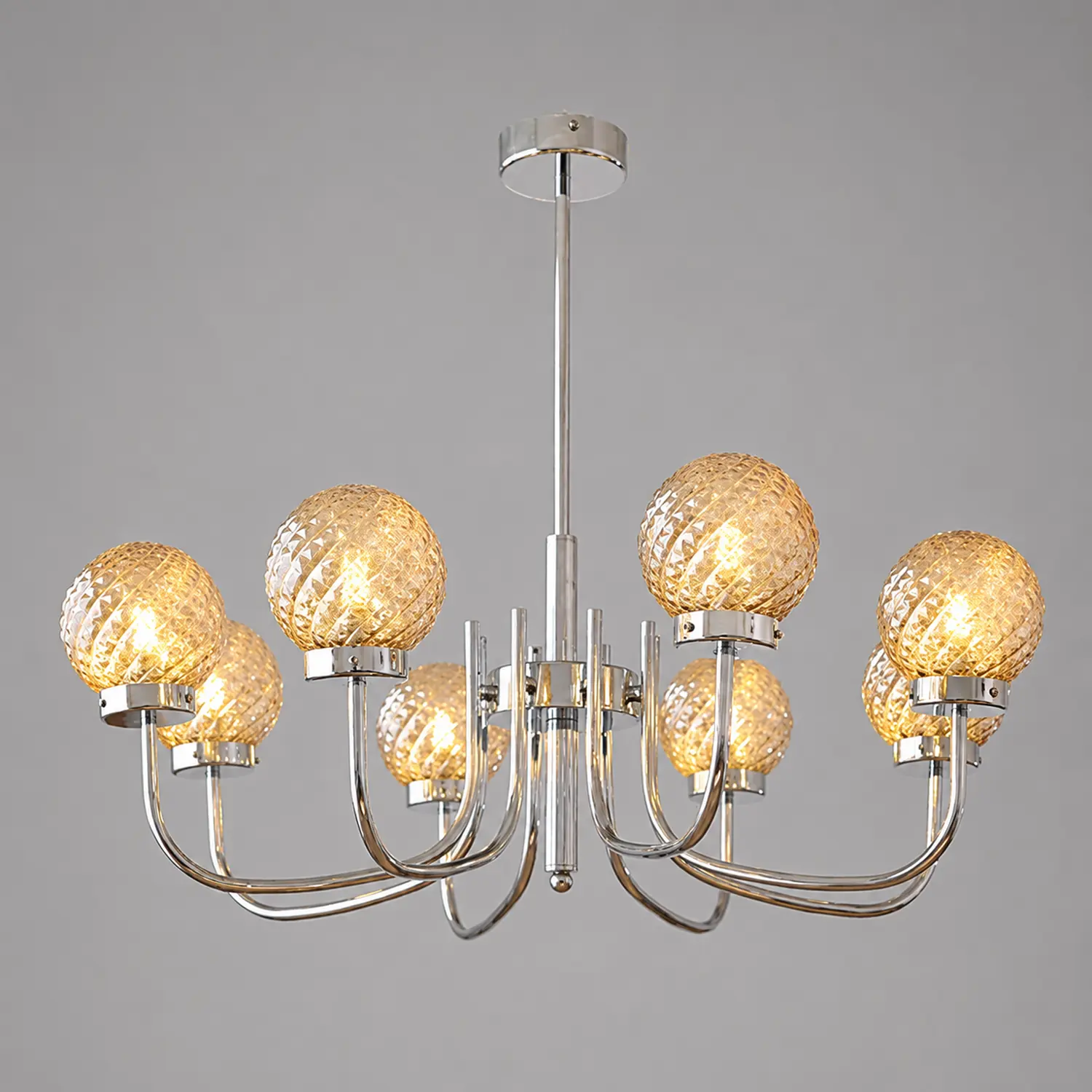 Light Luxury Glass Ball Bedroom Chandeliers - Lumpaz