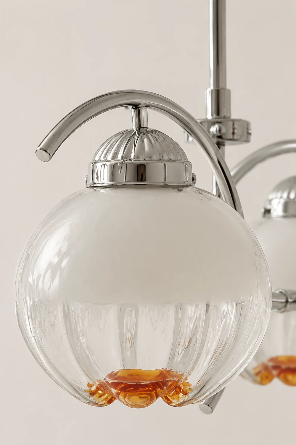 Modern Classic Flower Shape Glass Chandelier - Lumpaz