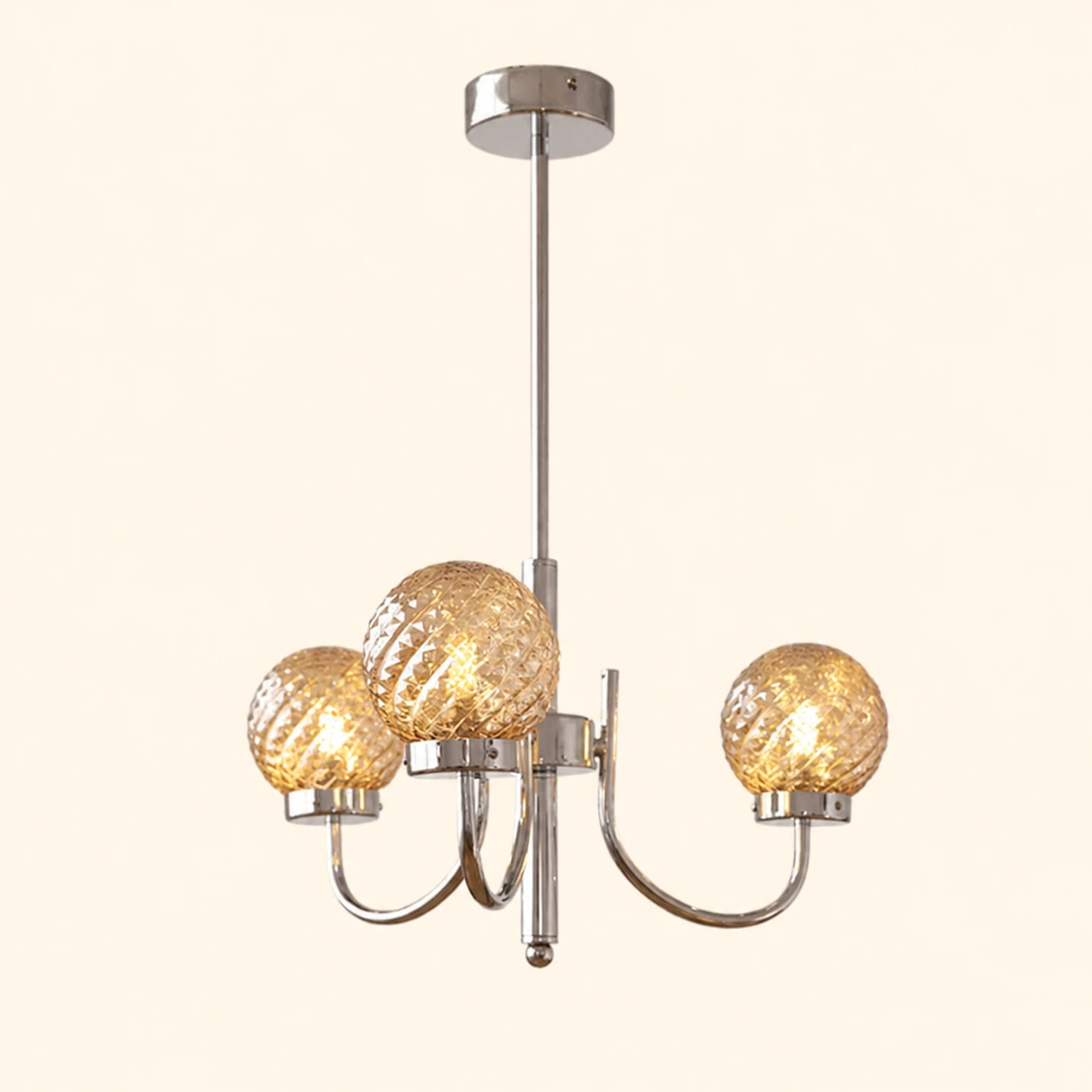 Light Luxury Glass Ball Bedroom Chandeliers - Lumpaz