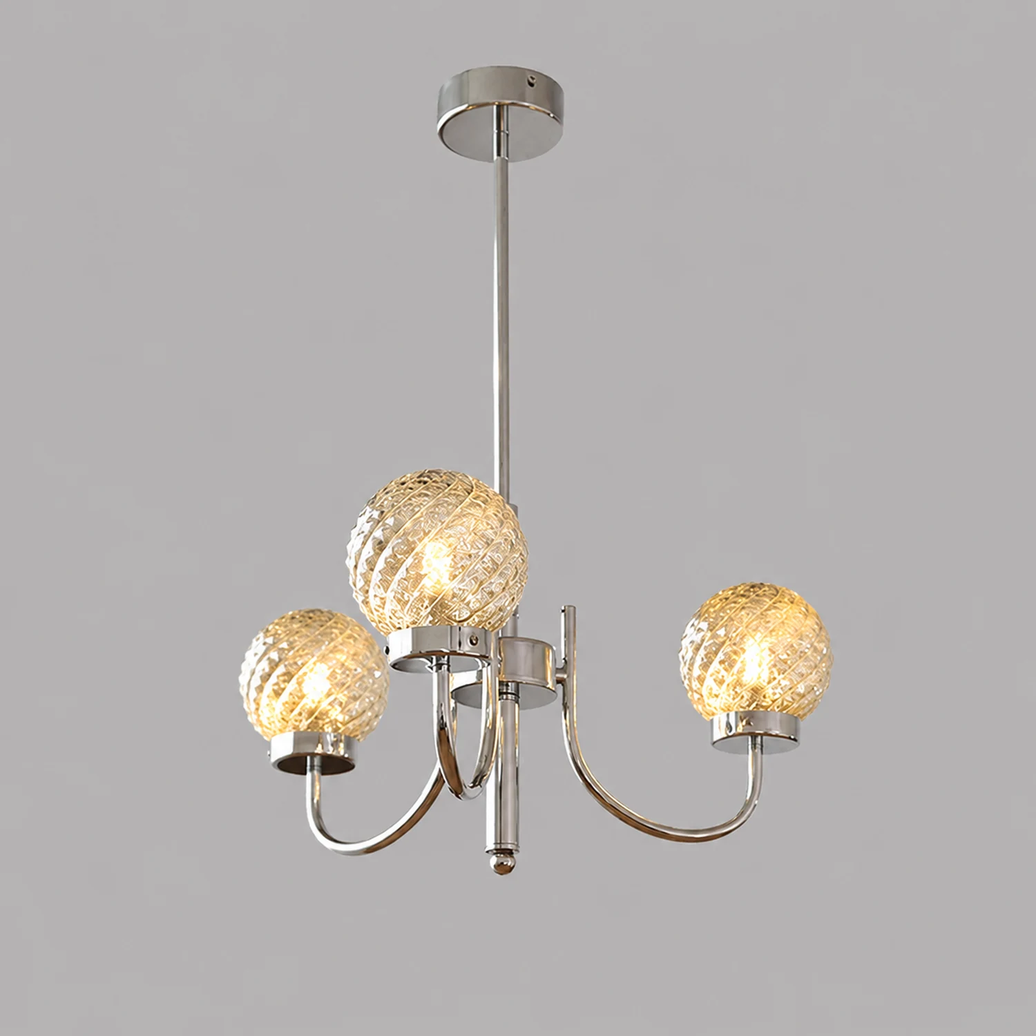 Light Luxury Glass Ball Bedroom Chandeliers - Lumpaz
